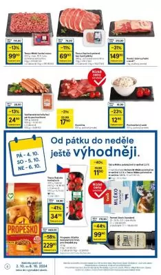 akční leták Tesco 2.10.2024-8.10.2024