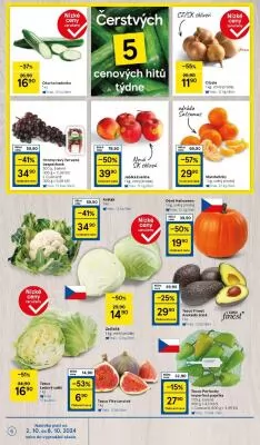 akční leták Tesco 2.10.2024-8.10.2024