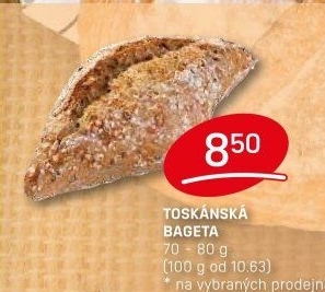 Bageta toskánská