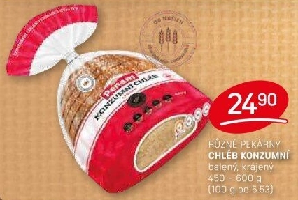 Chléb konzumní Penam