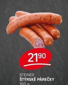 Párečky štýrské Steinex