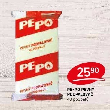 Podpalovač pevný Pe-Po