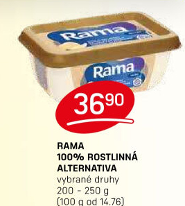 Rama rostlinná Plant Based Butter Alternative
