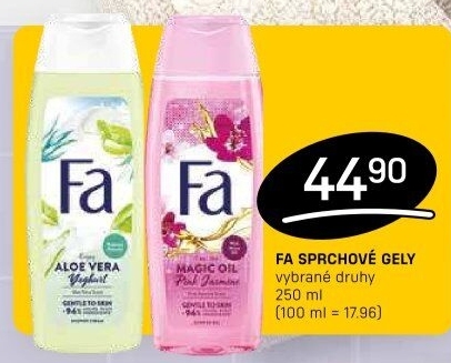 Sprchový gel Fa