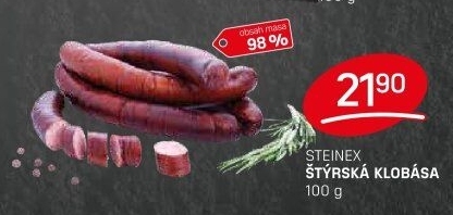 Štýrská klobása Steinex