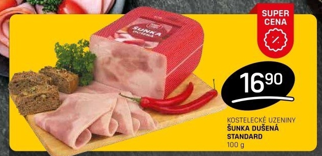 Šunka dušená standard Kostelecké uzeniny