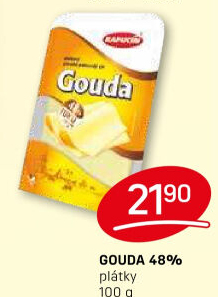 Sýr Gouda 48% Kapucín