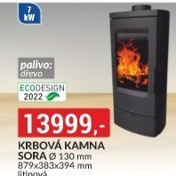 Krbová kamna Sora