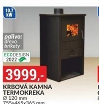 Krbová kamna Termokreka