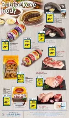 akční leták Tesco 2.10.2024-8.10.2024