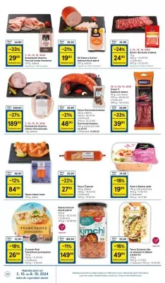 akční leták Tesco 2.10.2024-8.10.2024