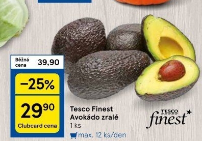 Avokádo Tesco Finest