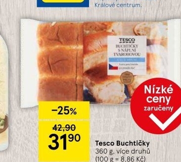 Buchtičky české Tesco