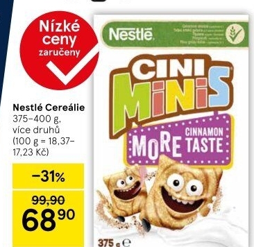 Cereálie Nestlé
