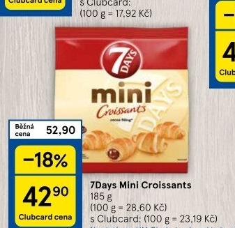 Croissant mini 7 Days