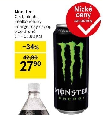 Energetický nápoj Monster Energy