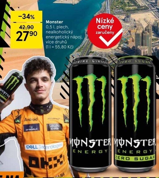Energetický nápoj Monster Energy