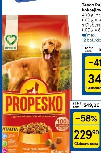 Granule pro psy Propesko