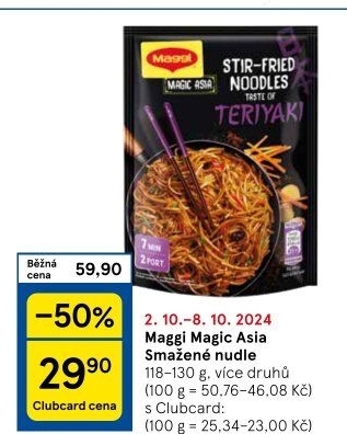 Instantní nudle snack Magic Asia Maggi
