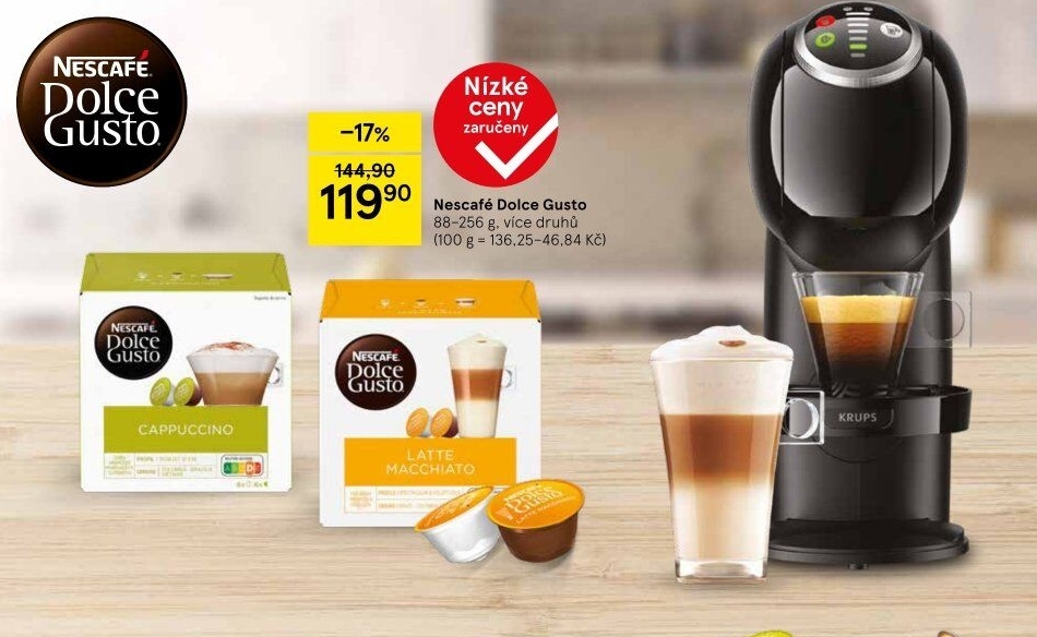 Kapsle Dolce Gusto Nescafé