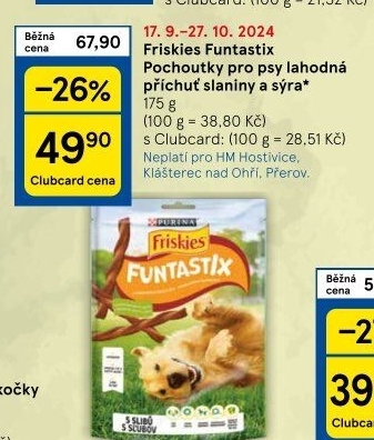 Pamlsky pro psy Funtastix Friskies