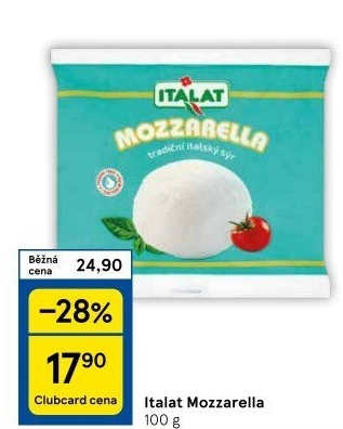 Sýr Mozzarella Italat
