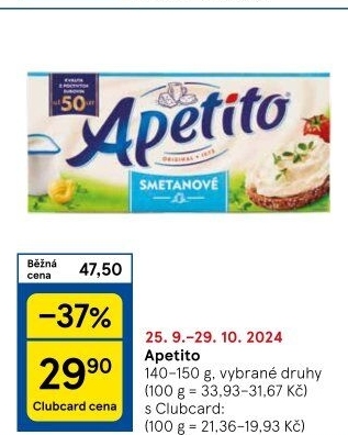 Sýr tavený Apetito