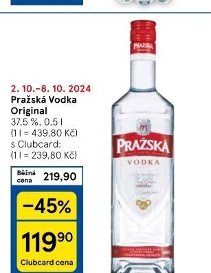 Vodka Pražská