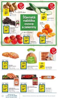 akční leták Tesco 2.10.2024-8.10.2024