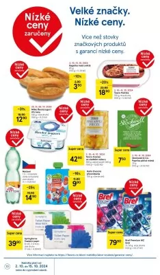 akční leták Tesco 2.10.2024-8.10.2024