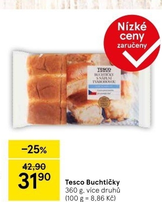 Buchtičky české Tesco