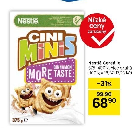 Cereálie Nestlé