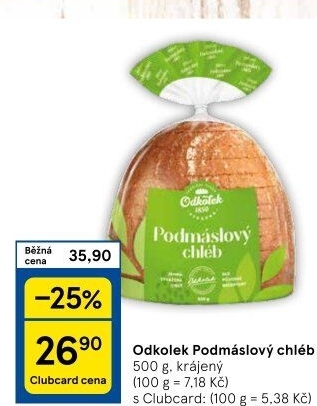 Chléb podmáslový Odkolek