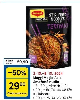 Instantní nudle snack Magic Asia Maggi