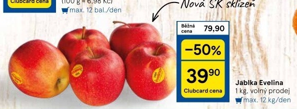 Jablka Evelina