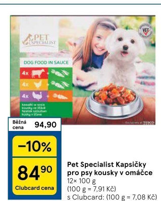Kapsičky pro psy Pet Specialist