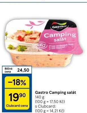 Salát Camping Gastro