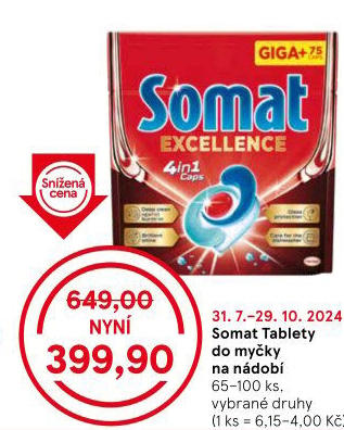 Tablety do myčky Somat