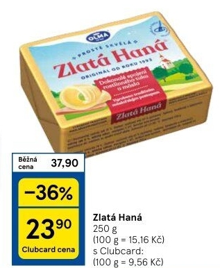 Tuk Zlatá Haná Olma