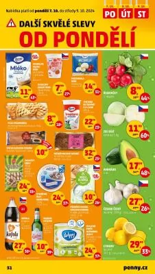 akční leták Penny Market 3.10.2024-9.10.2024