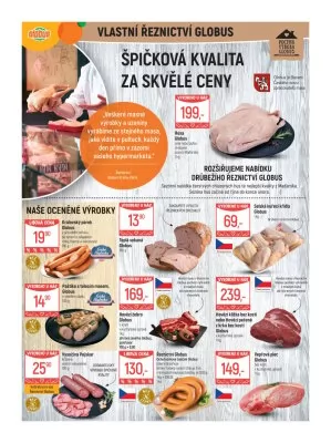 akční leták Globus 2.10.2024-8.10.2024