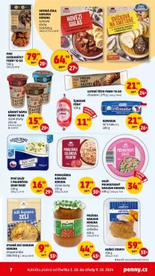 akční leták Penny Market 3.10.2024-9.10.2024