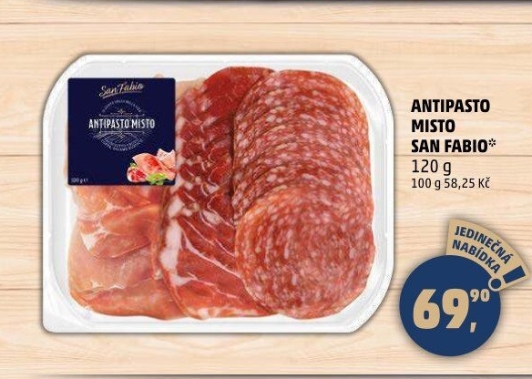 Antipasto Misto San Fabio