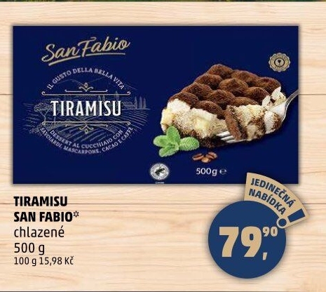 Dezert Tiramisu San Fabio