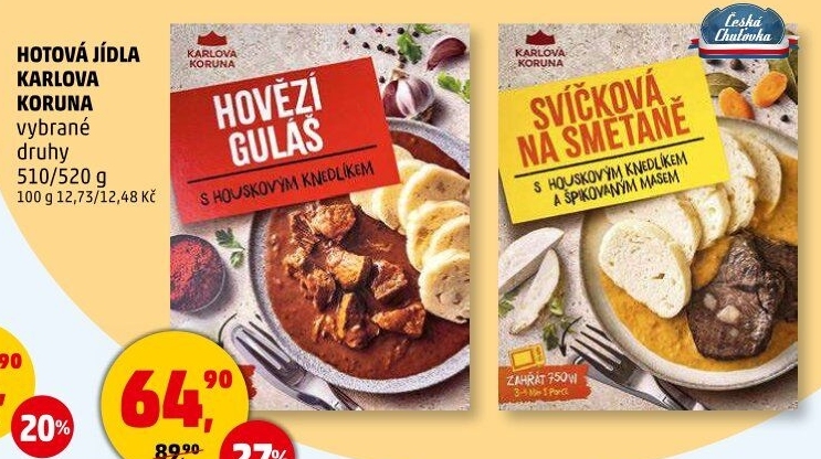 Hotová jídla Karlova Koruna