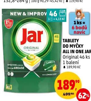 Kapsle do myčky All in 1 Jar