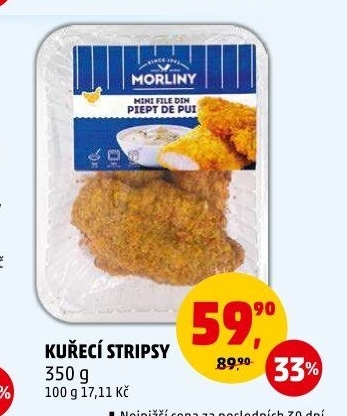Kuřecí stripsy Morliny