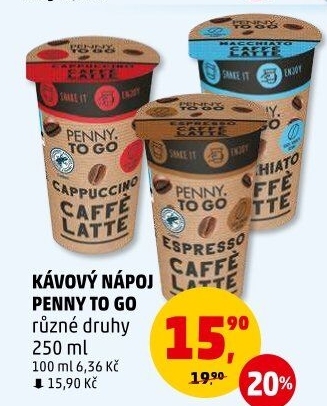 Ledová káva Penny To Go