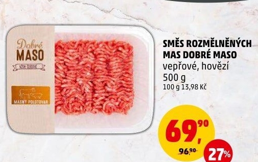 Mleté maso mix Dobré maso