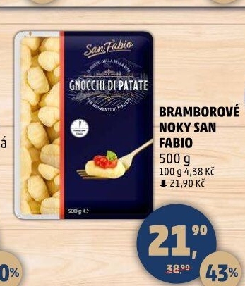 Noky bramborové San Fabio